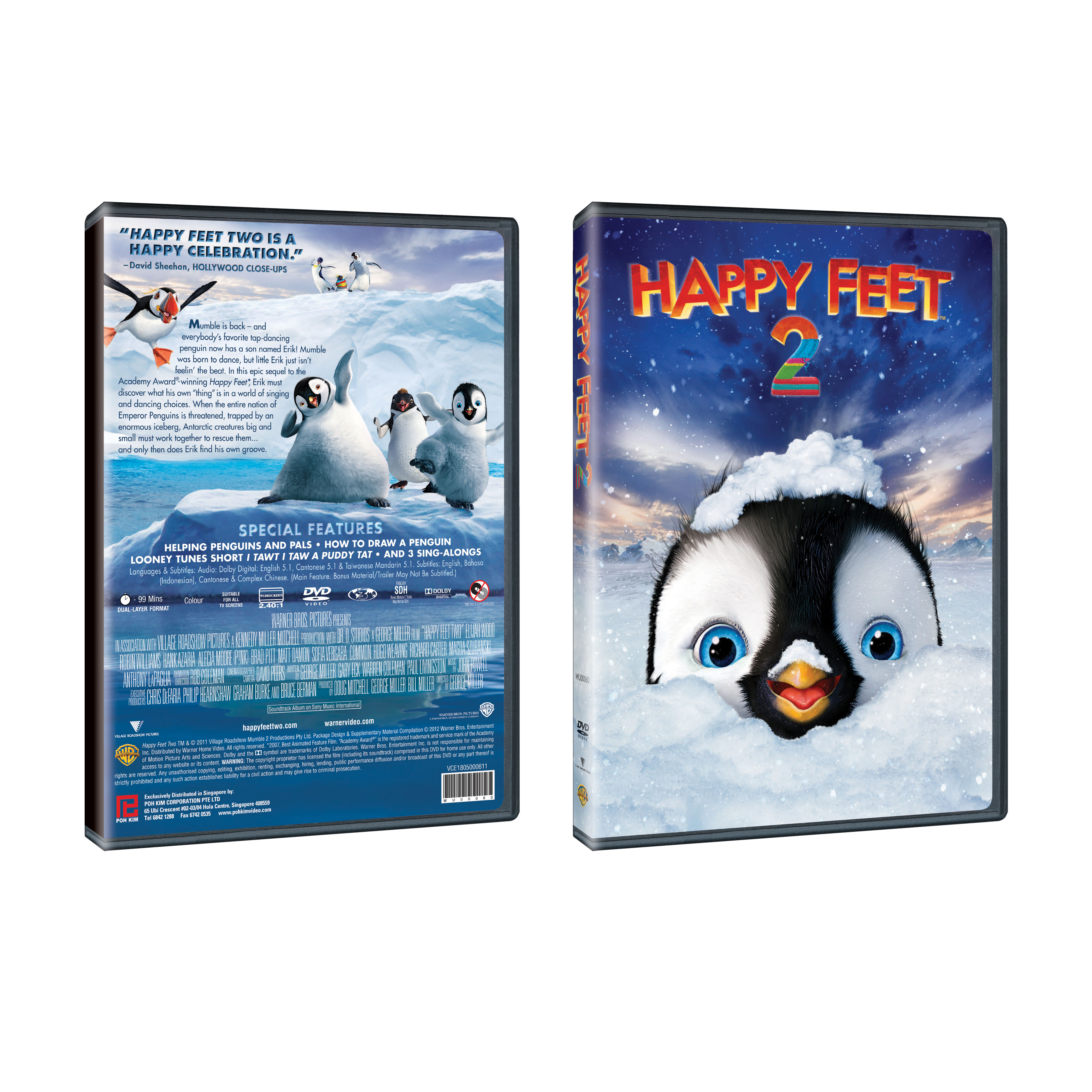 happy feet 2 (dvd)