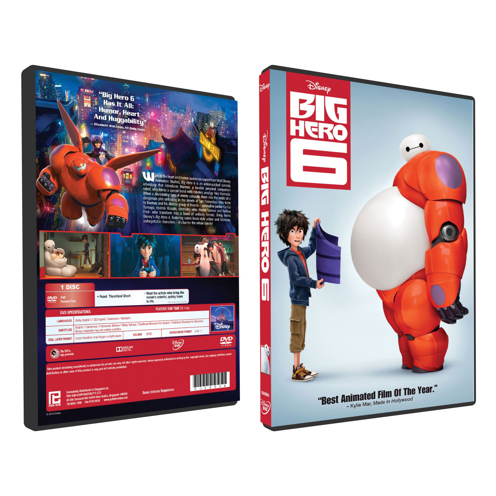 Big Hero 6 DVD Poh Kim Video