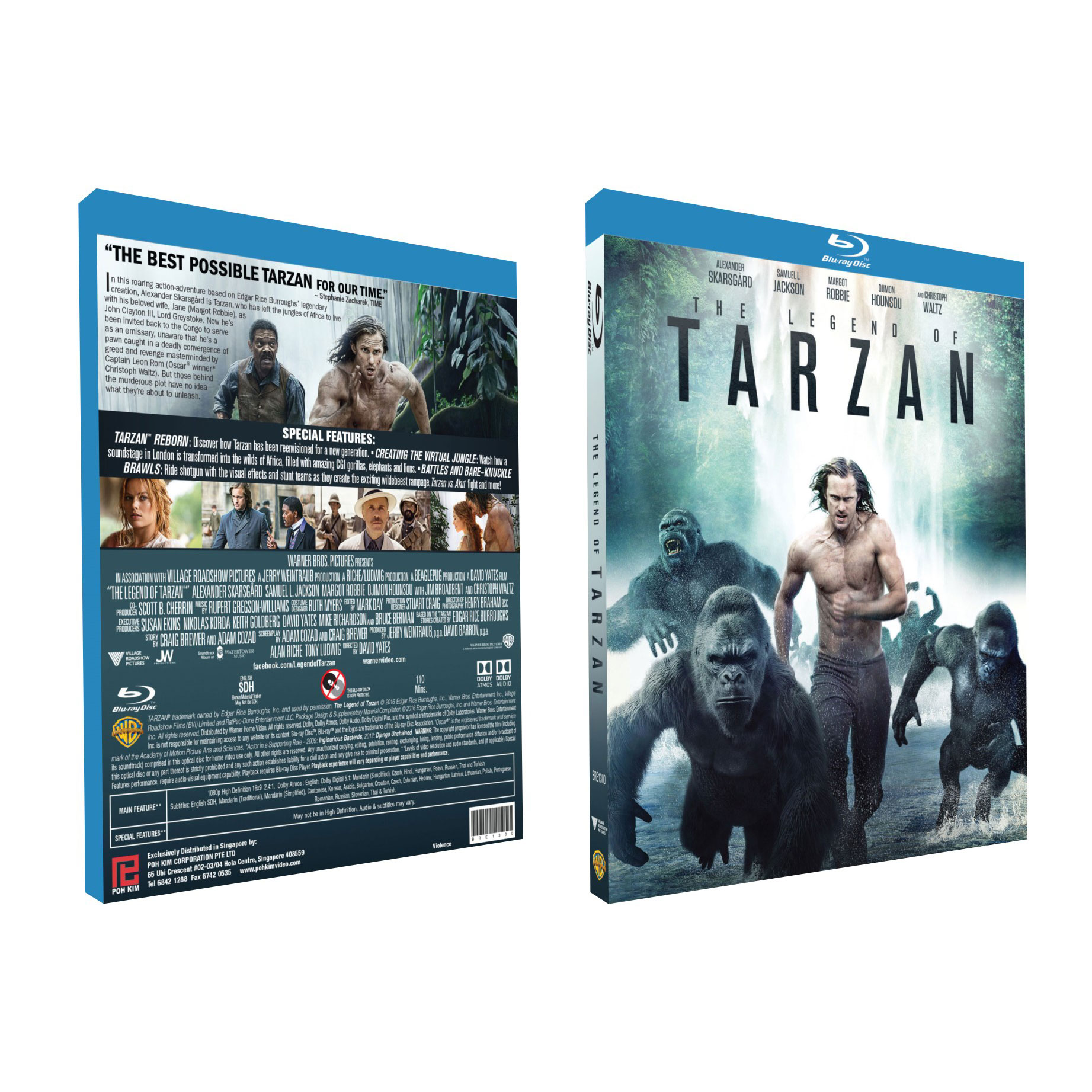 The Legend of Tarzan (Blu Ray) - Poh Kim Video