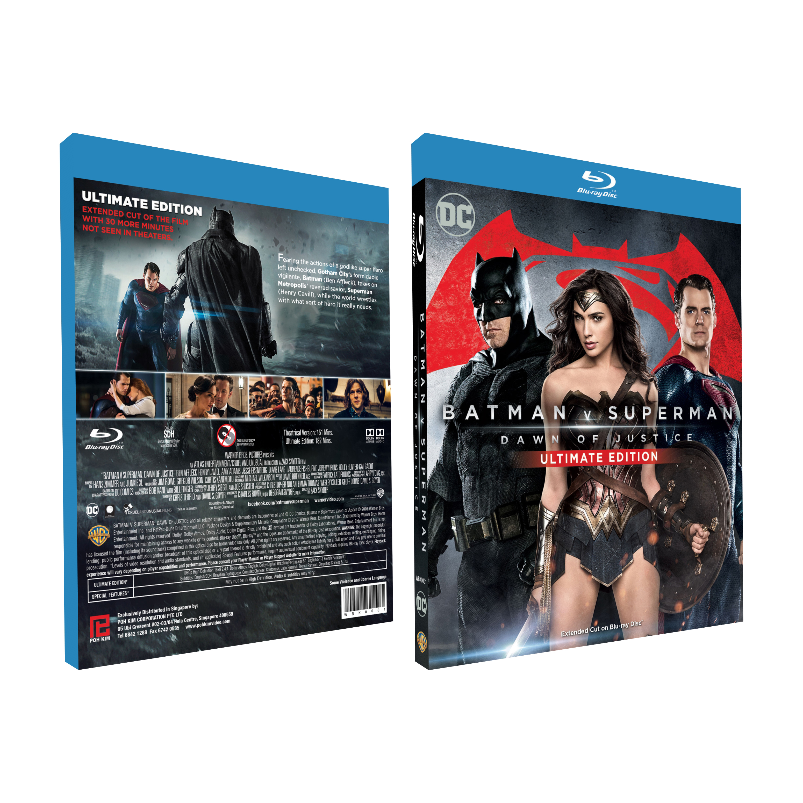 Batman v Superman: Dawn of Justice (Ultimate Edition) (Blu-Ray) - Poh Kim  Video