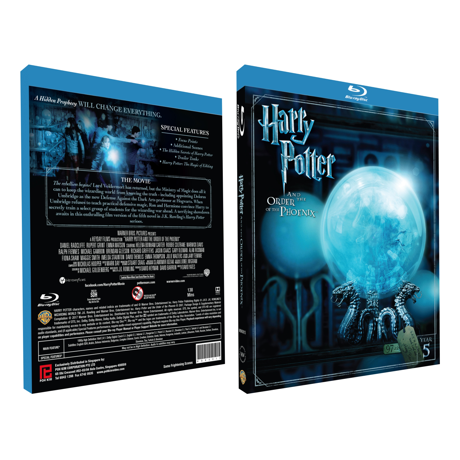 Harry Potter And The Order Of The Phoenix [4K Ultra HD Blu-ray]