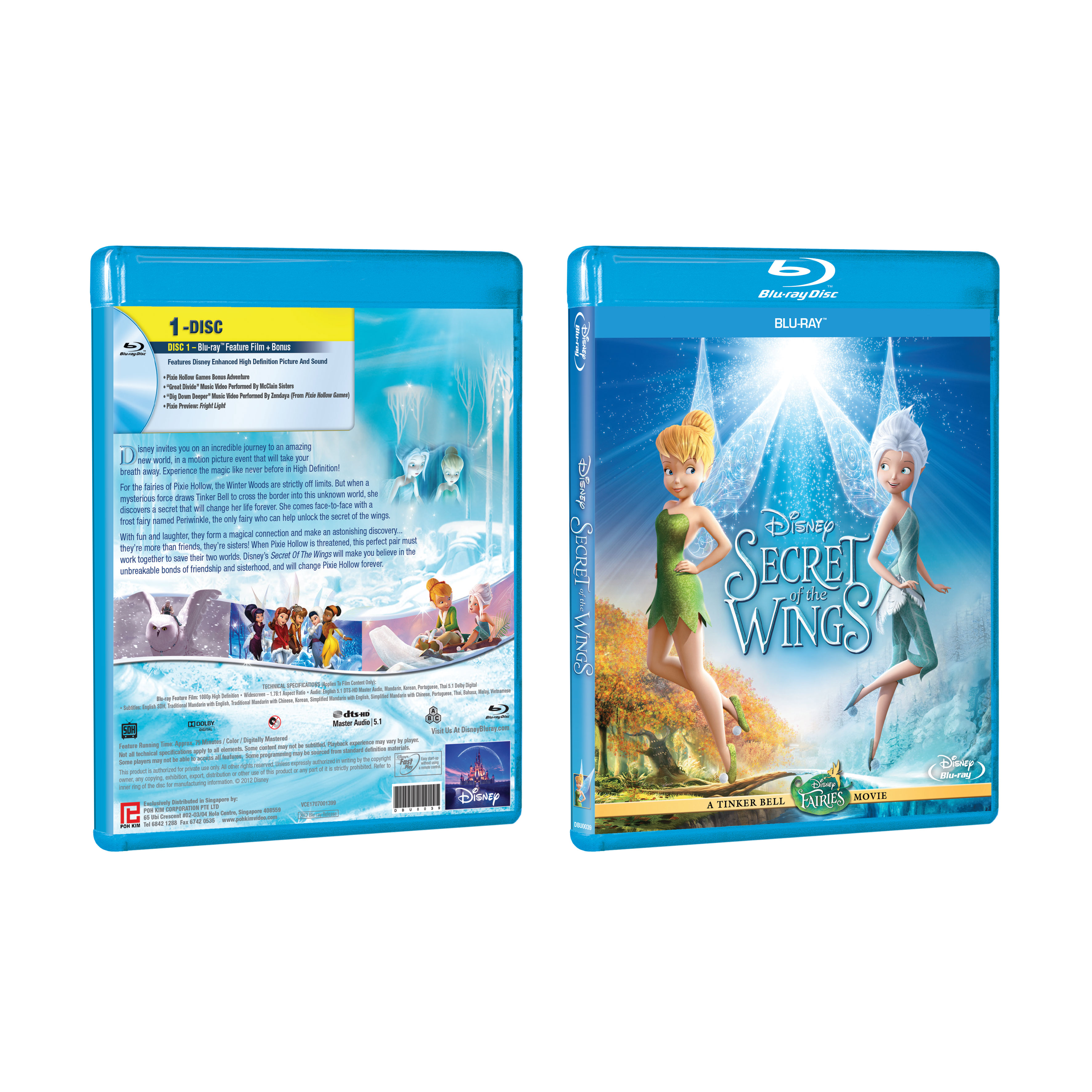 tinkerbell secret of the wings dvd