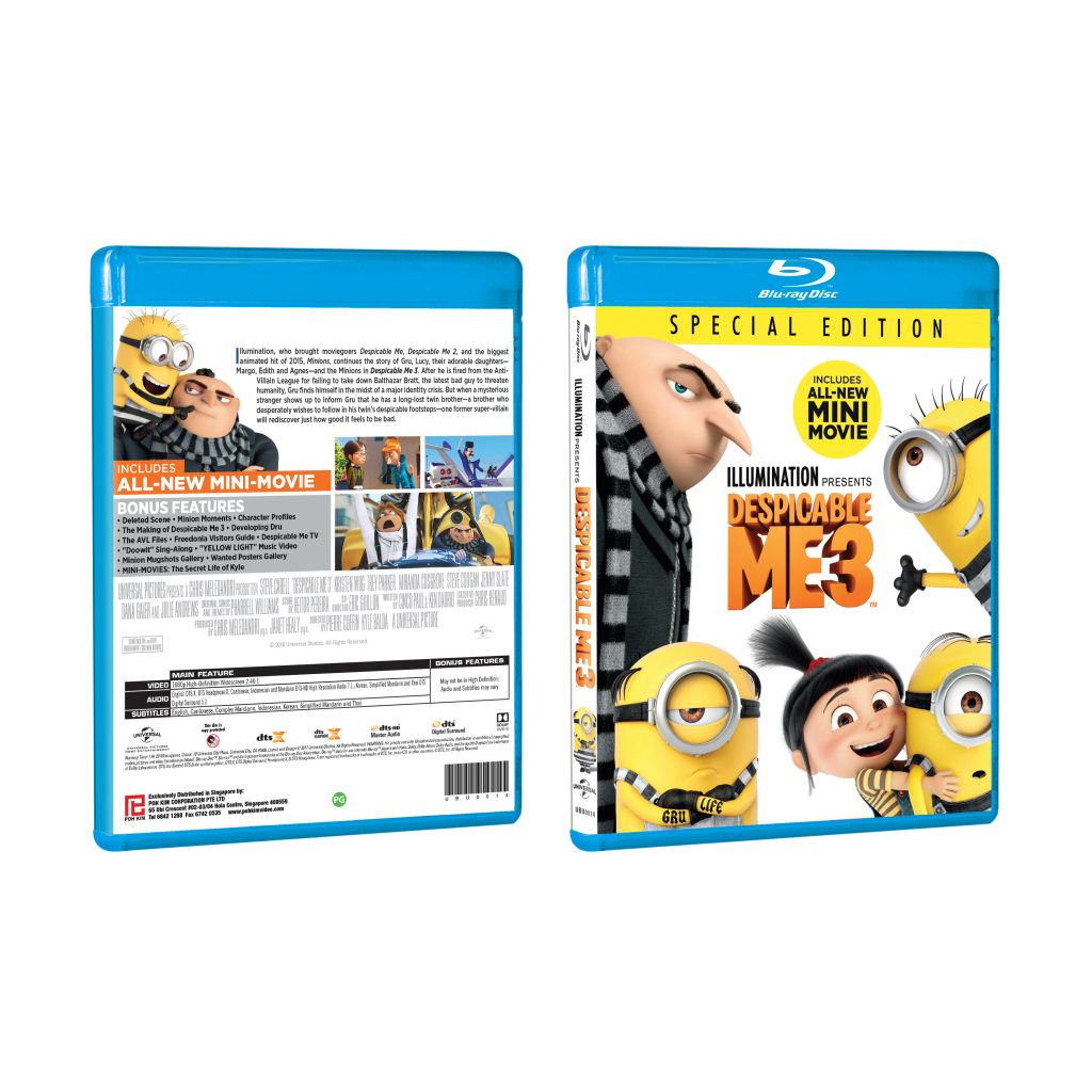 Despicable Me 3 (Special Edition) (Blu-ray) - Poh Kim Video