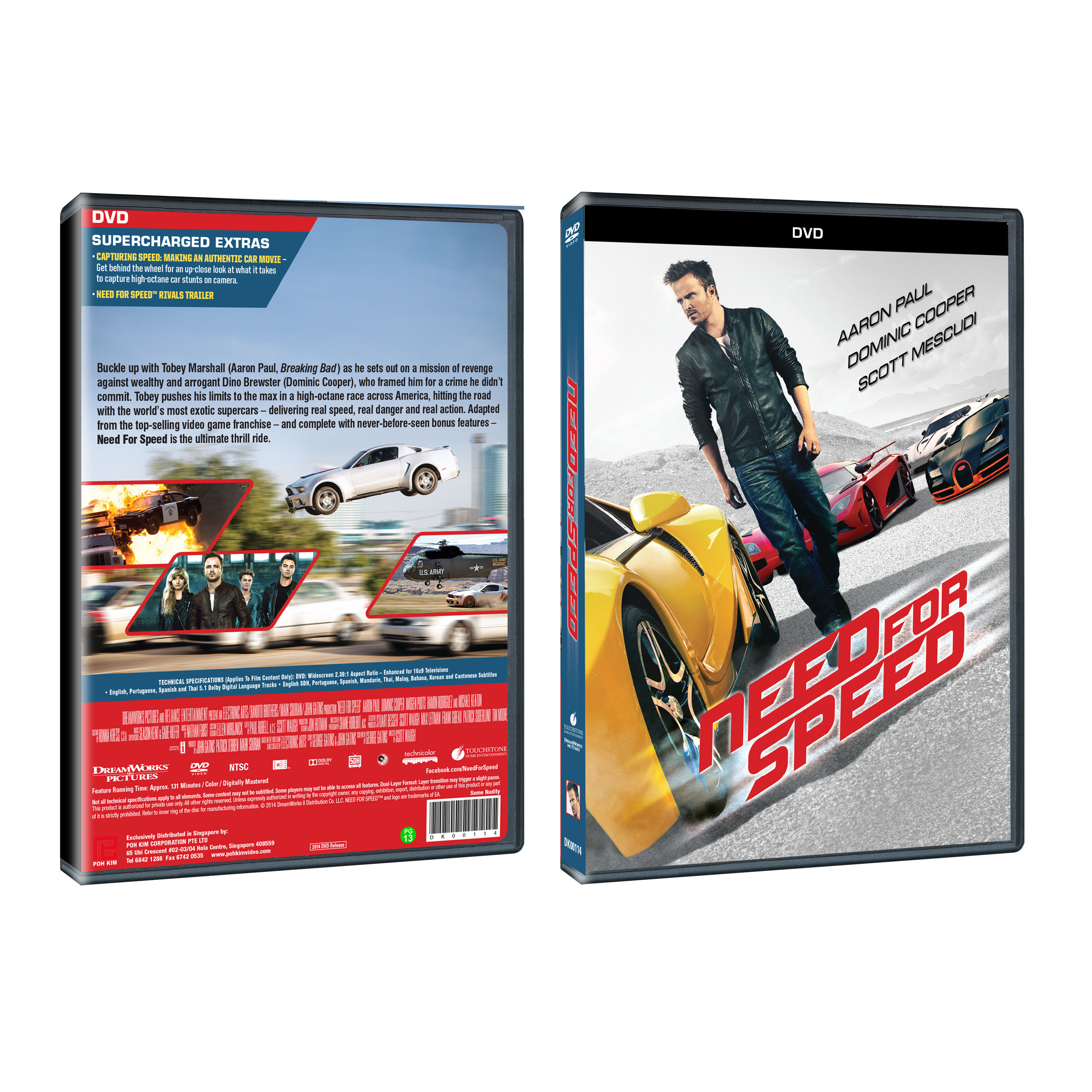 Need For Speed (DVD) - Poh Kim Video