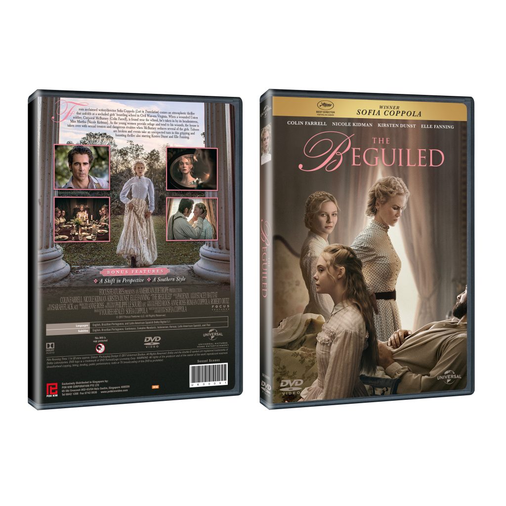 The Beguiled DVD Poh Kim Video