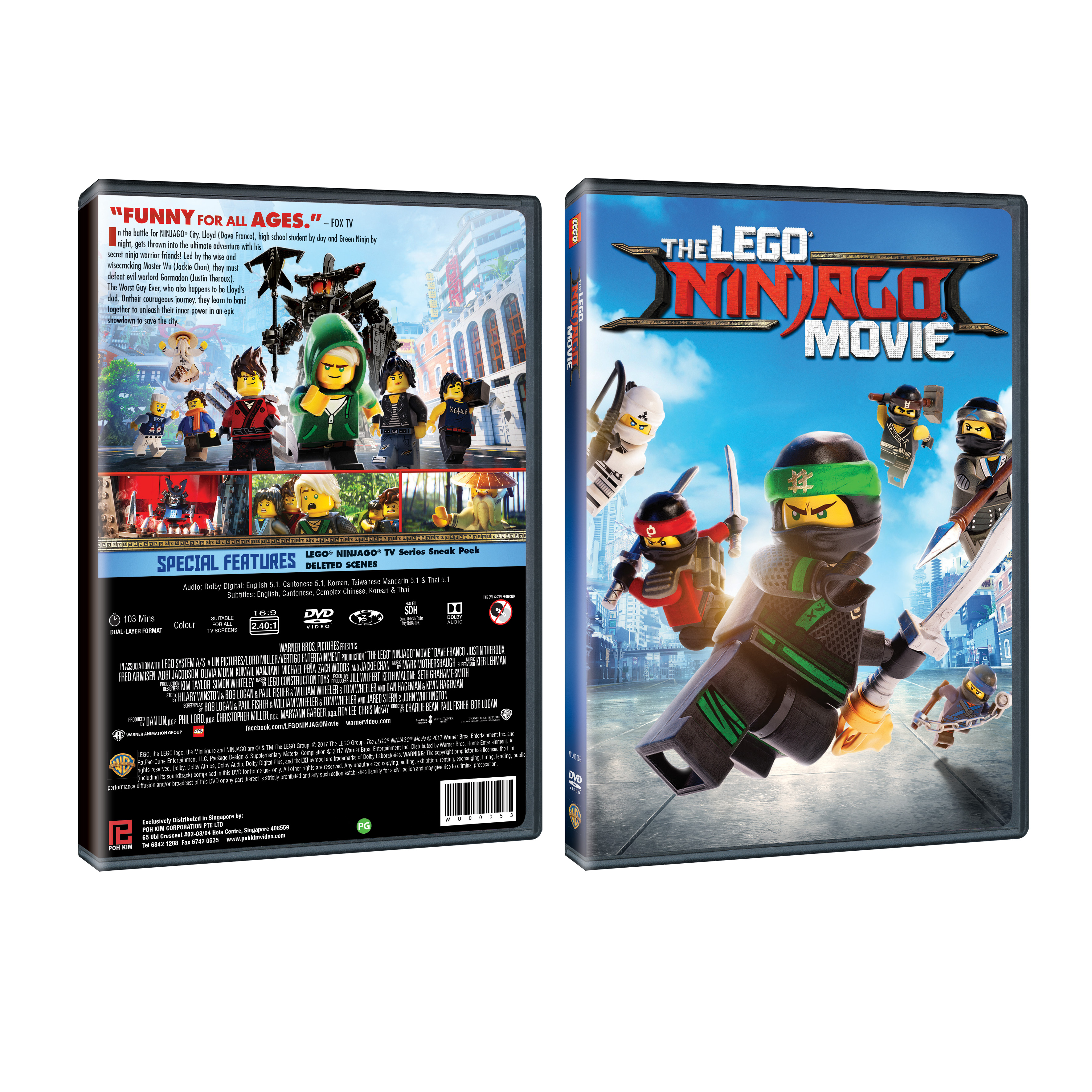 Lego Ninjago Battle For Ninjago City Dvd