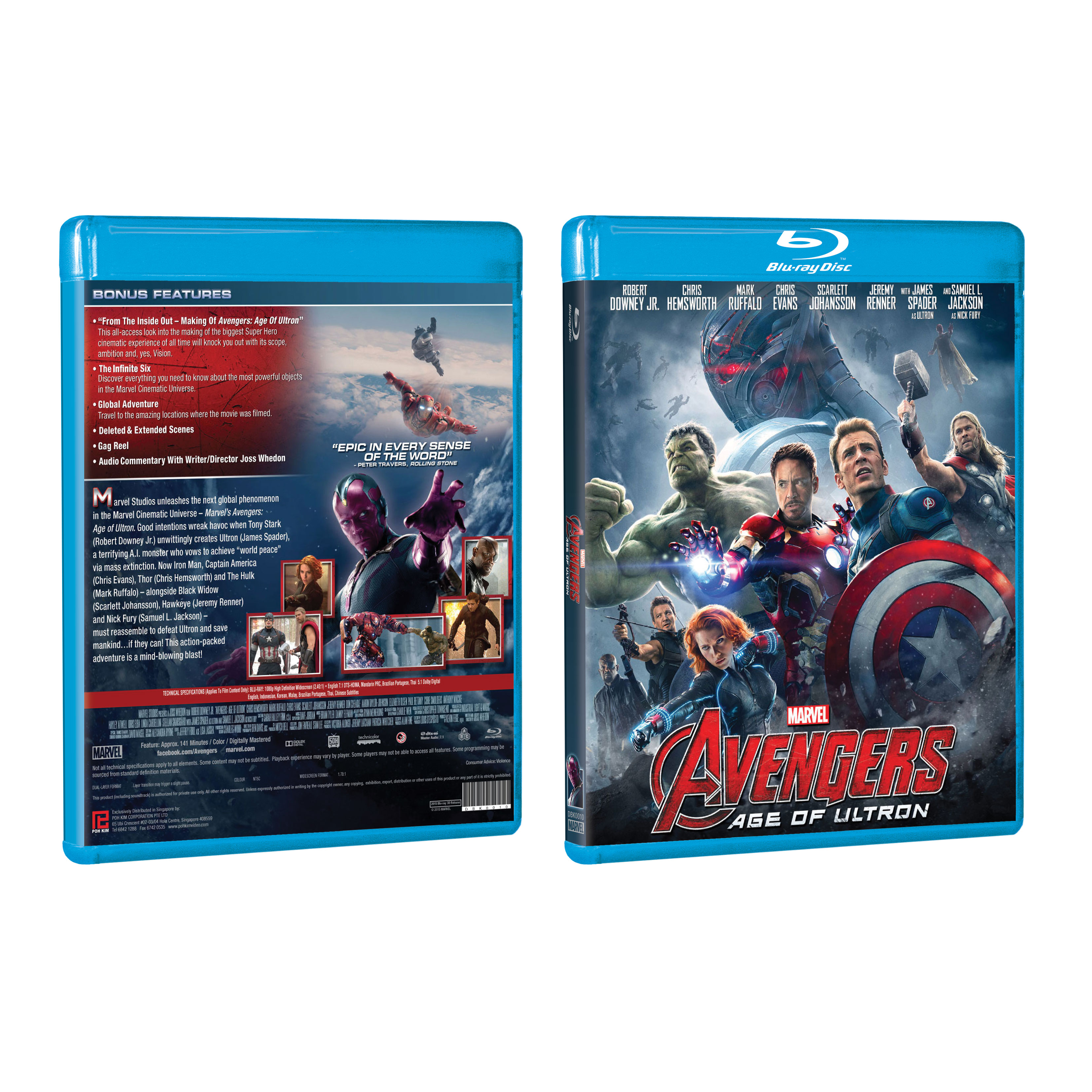 Avengers: Age of Ultron [Blu-ray]