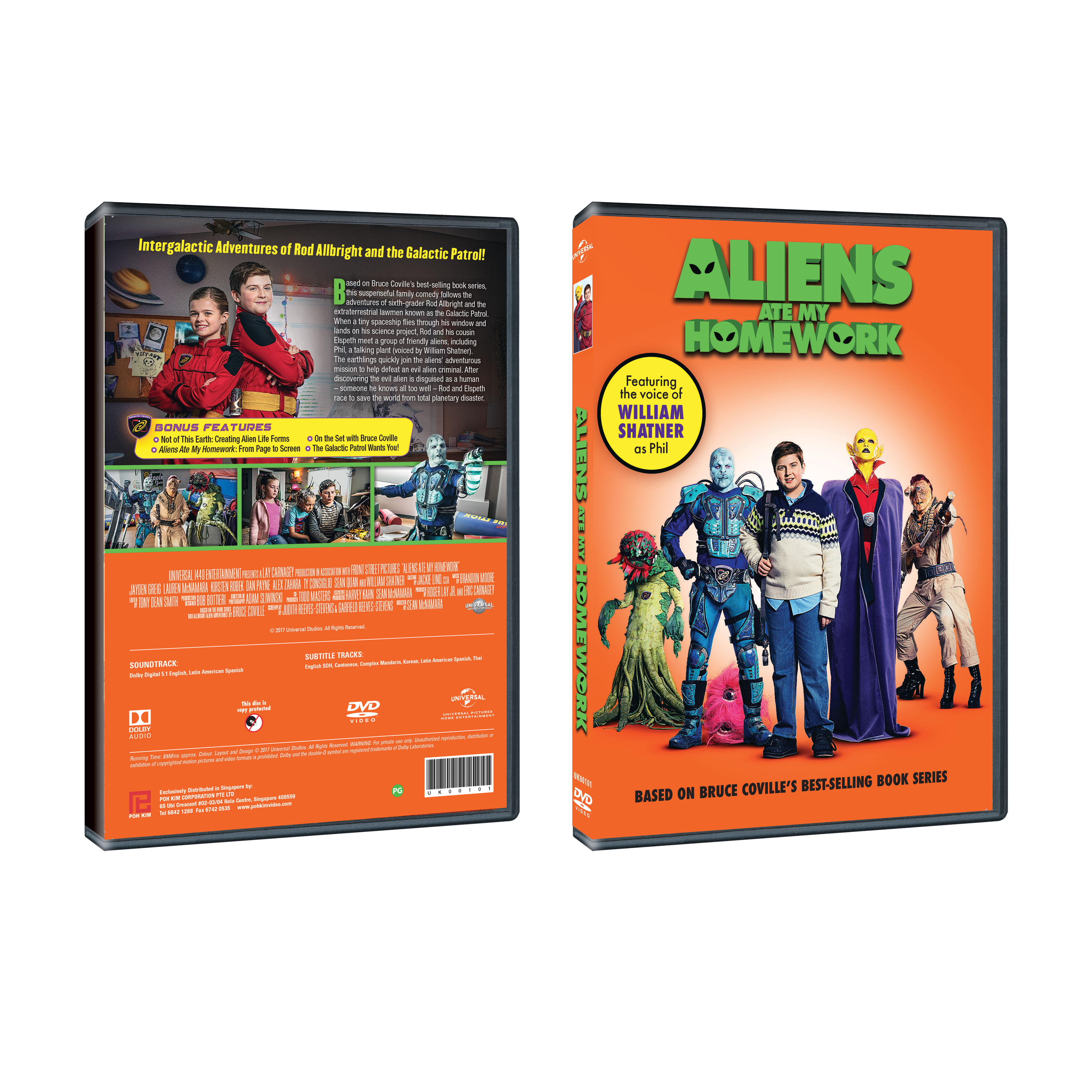 Aliens Ate My Homework DVD