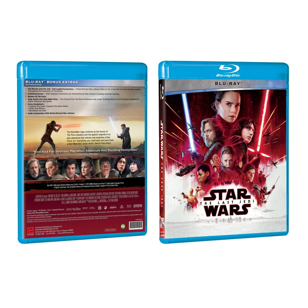 the last jedi dvd sales