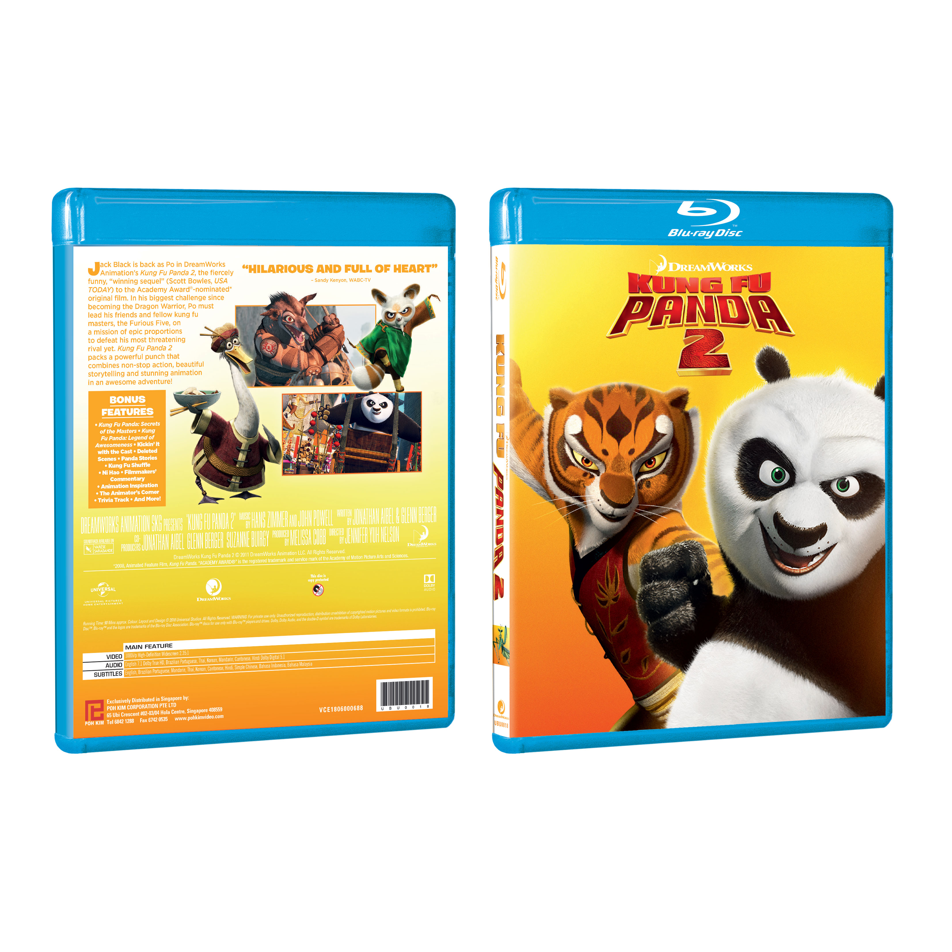 Kung Fu Panda 2 (Blu-ray) - Poh Kim Video