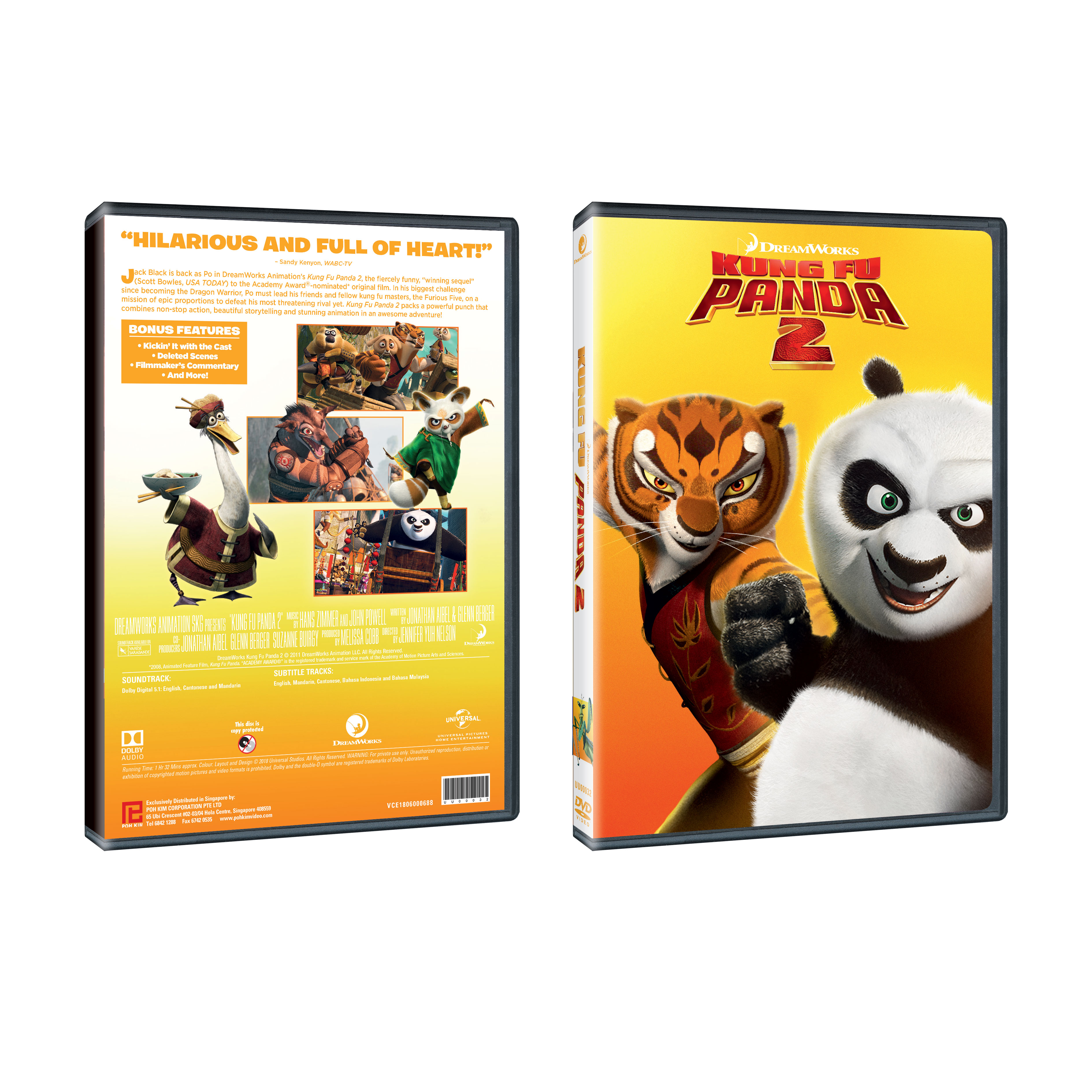Kung Fu Panda 2 (DVD) - Poh Kim Video