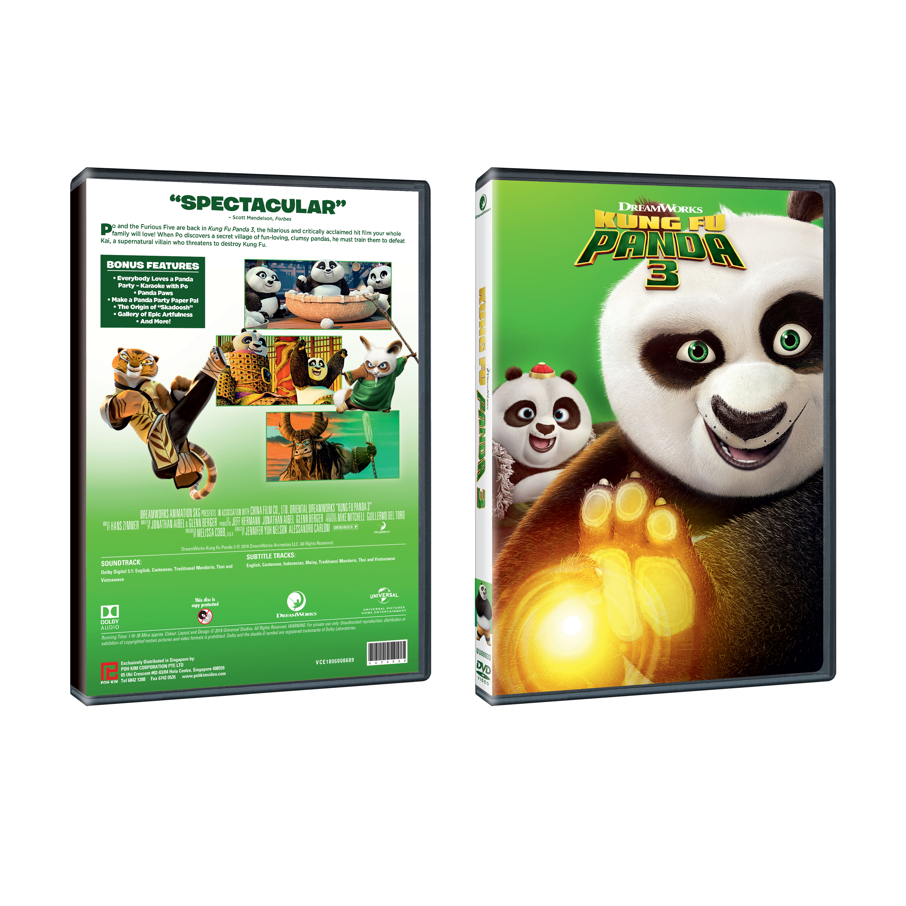 Flushed Away Kung Fu Panda Dvd