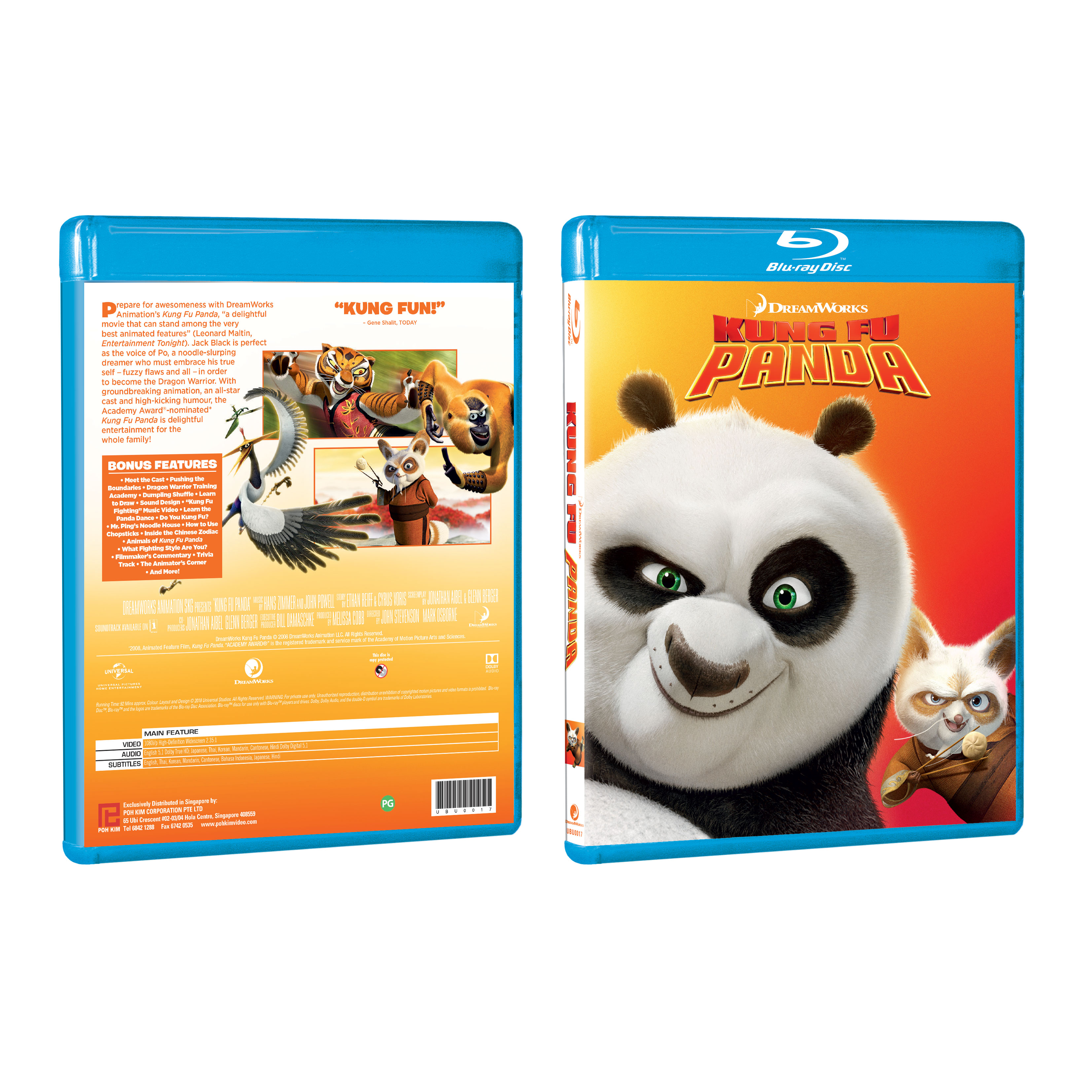 Kung Fu Panda (Blu-ray) - Poh Kim Video