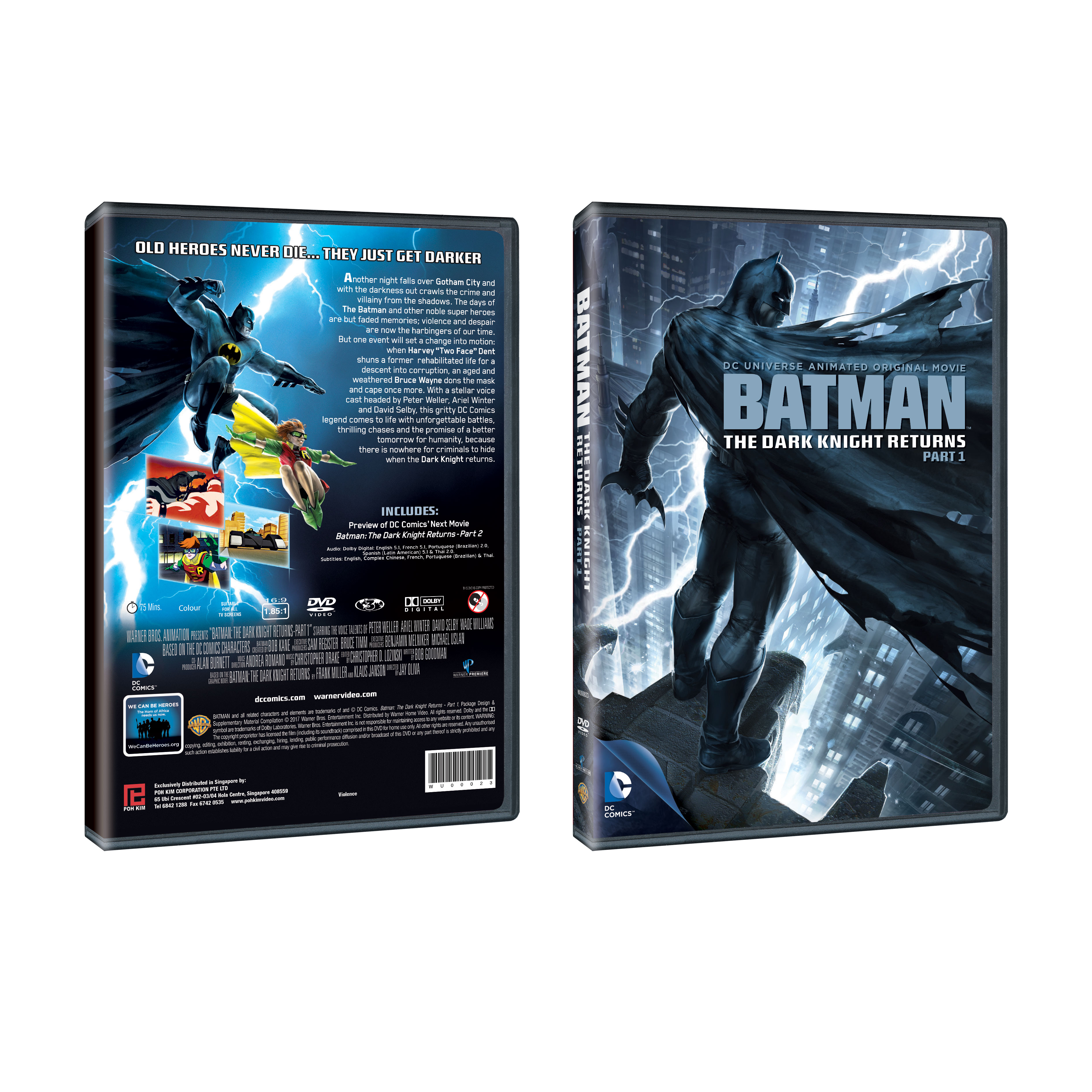 Batman: The Dark Knight Returns Part 1 (DVD) - Poh Kim Video