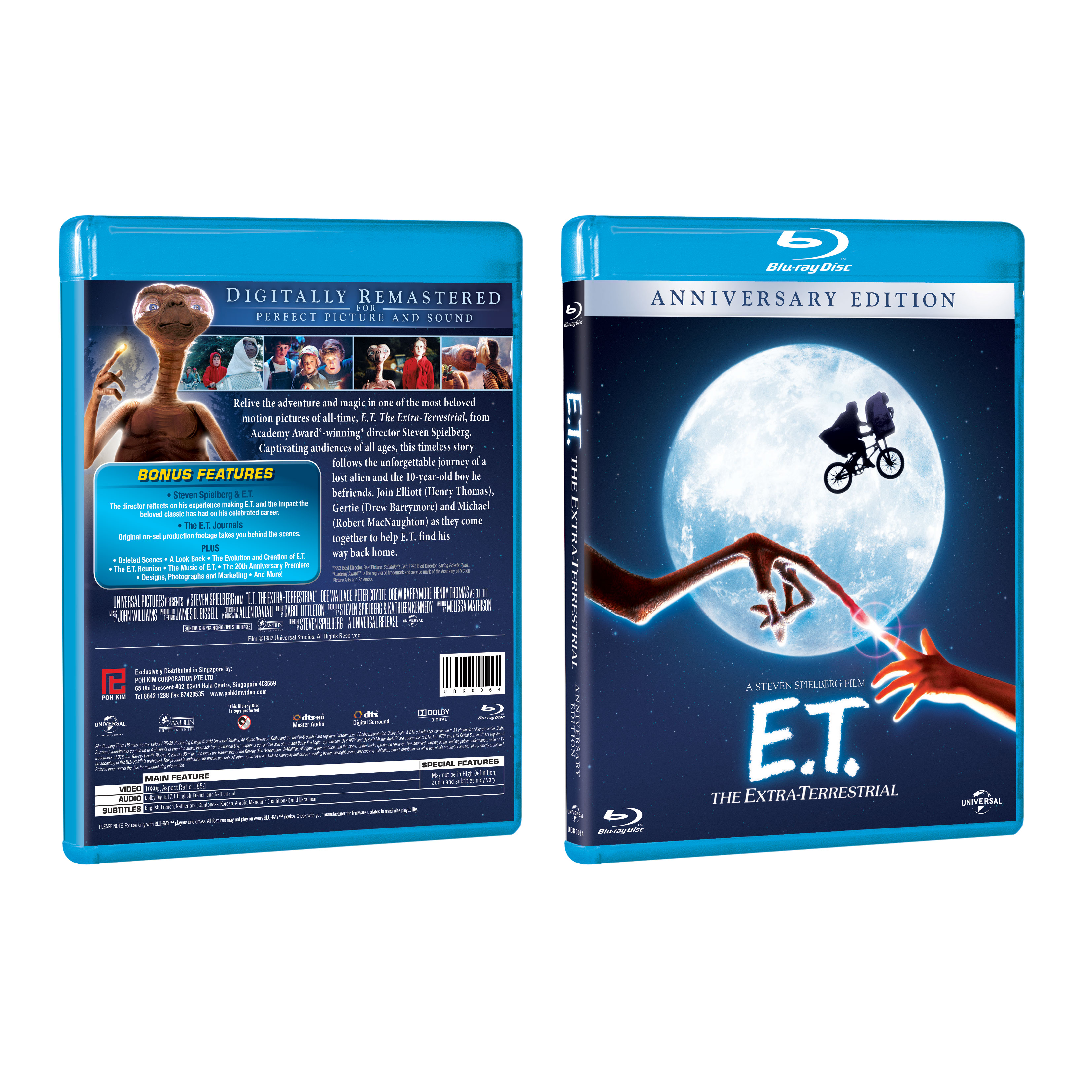 E T The Extra Terrestrial Blu Ray Poh Kim Video E T The Extra Terrestrial Blu Ray Poh Kim Video