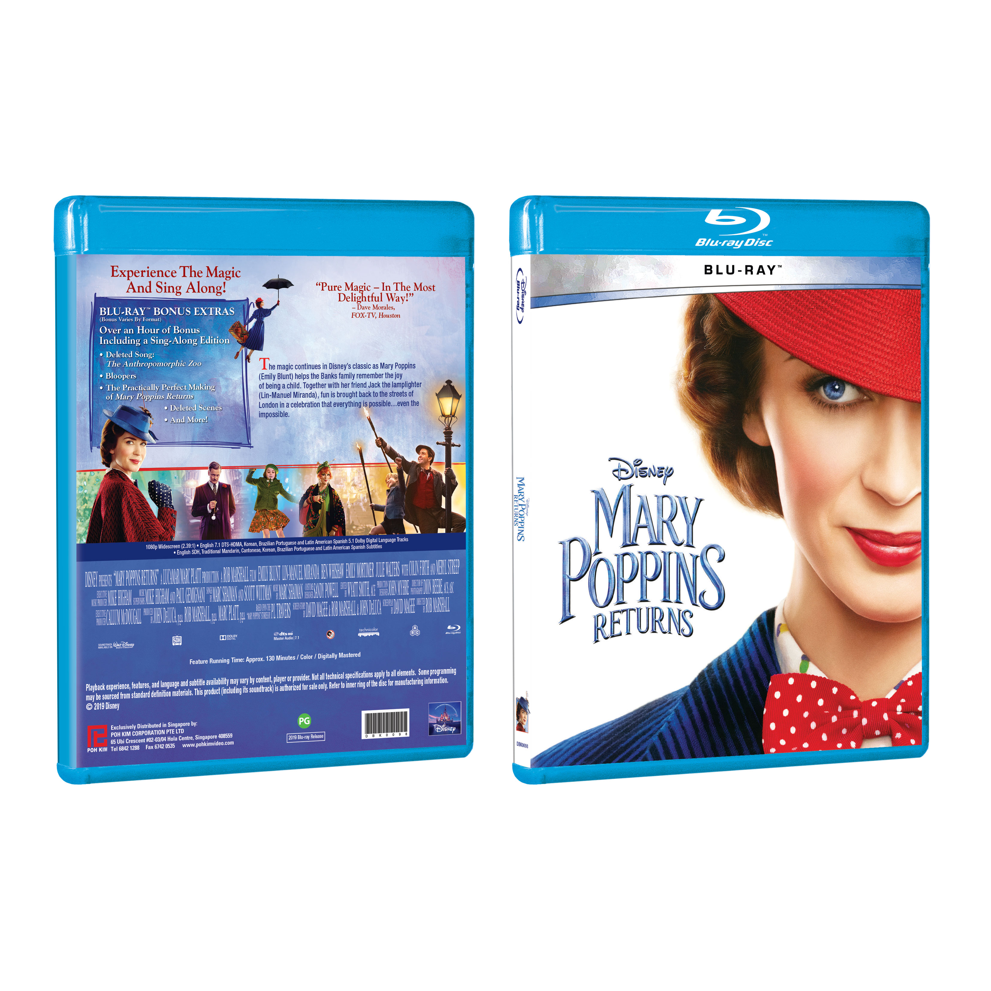 Mary Poppins Returns (Blu-ray) - Poh Kim Video