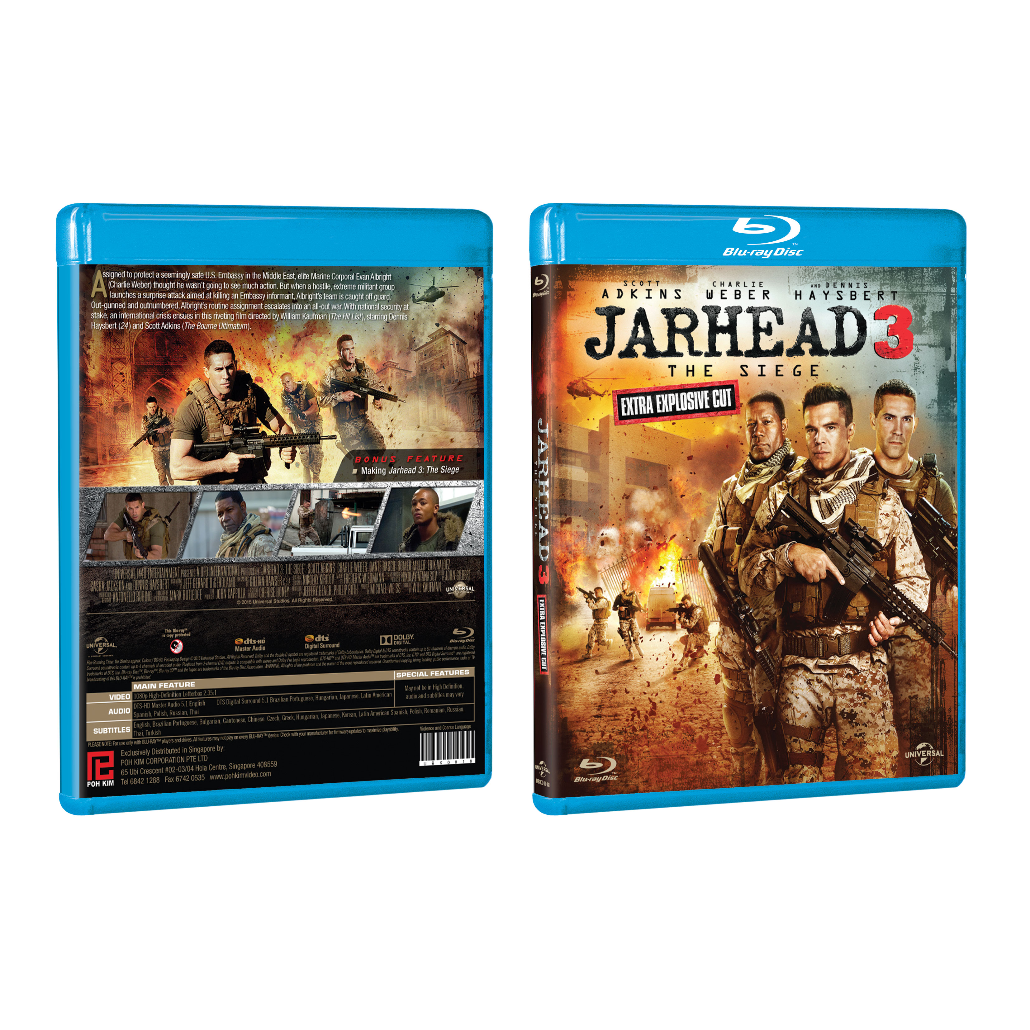 Jarhead 3: The Siege (Blu-ray) - Poh Kim Video