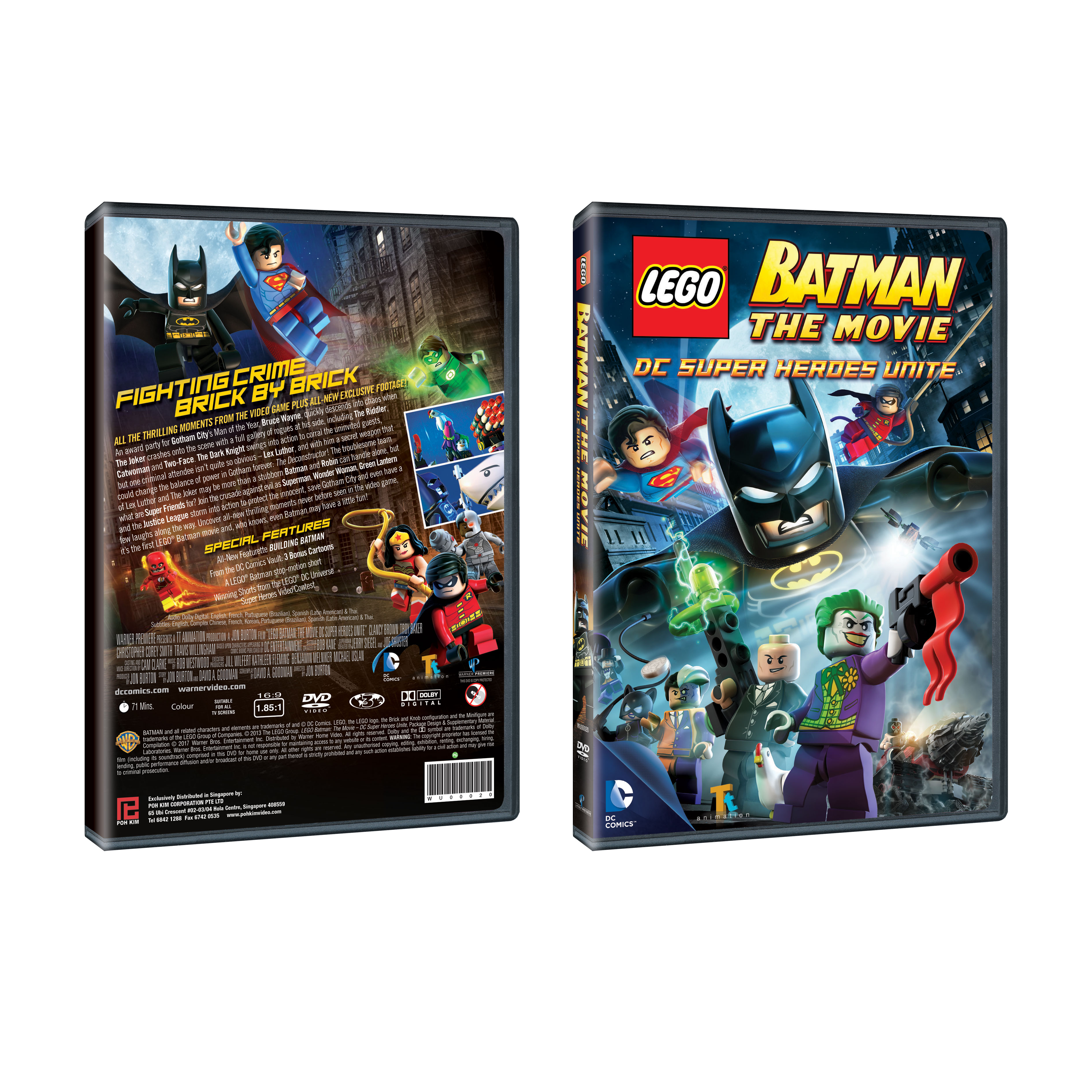 LEGO Batman: The Movie - DC Super Heroes Unite (DVD) - Poh Kim Video