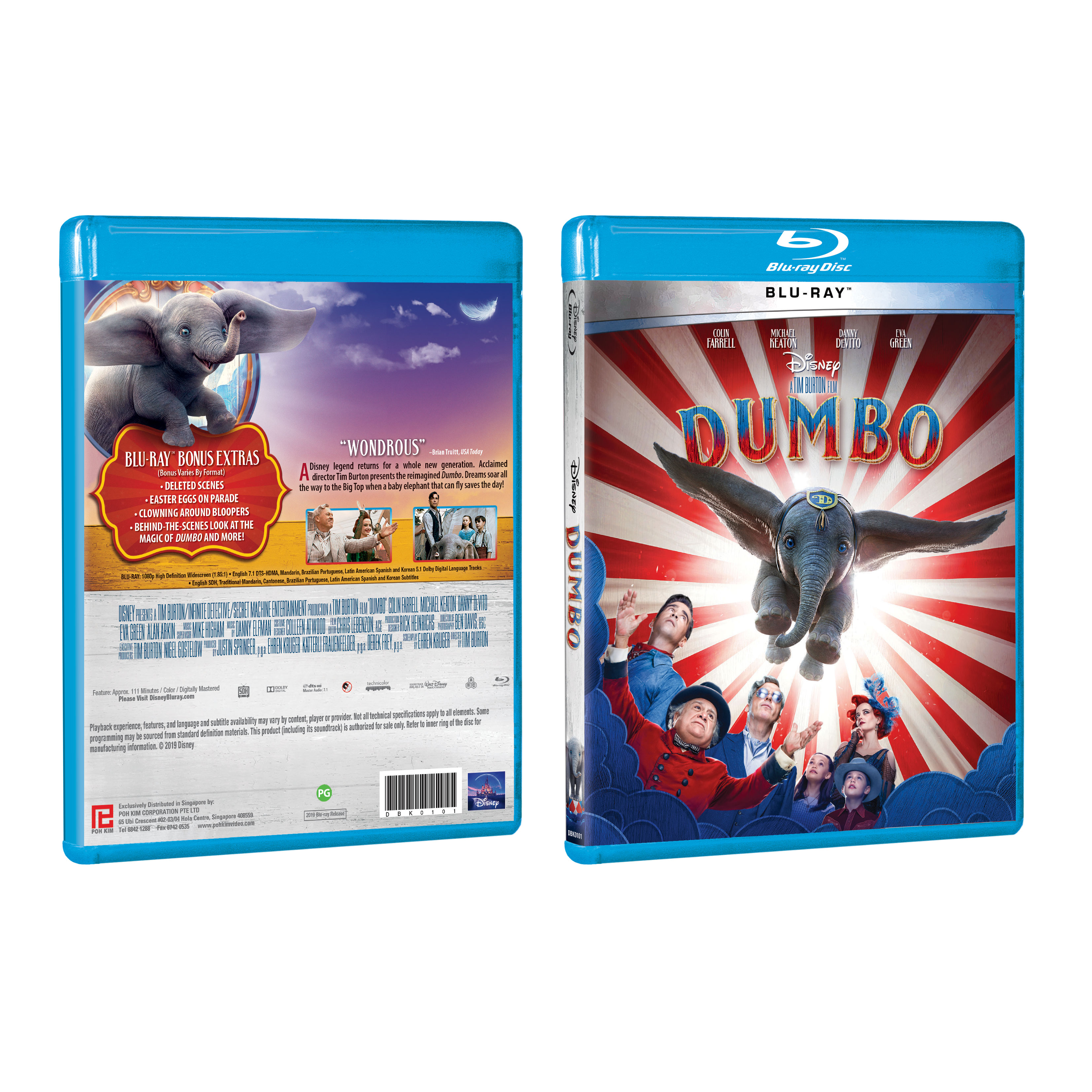 Dumbo (2019) (Blu-ray) - Poh Kim Video