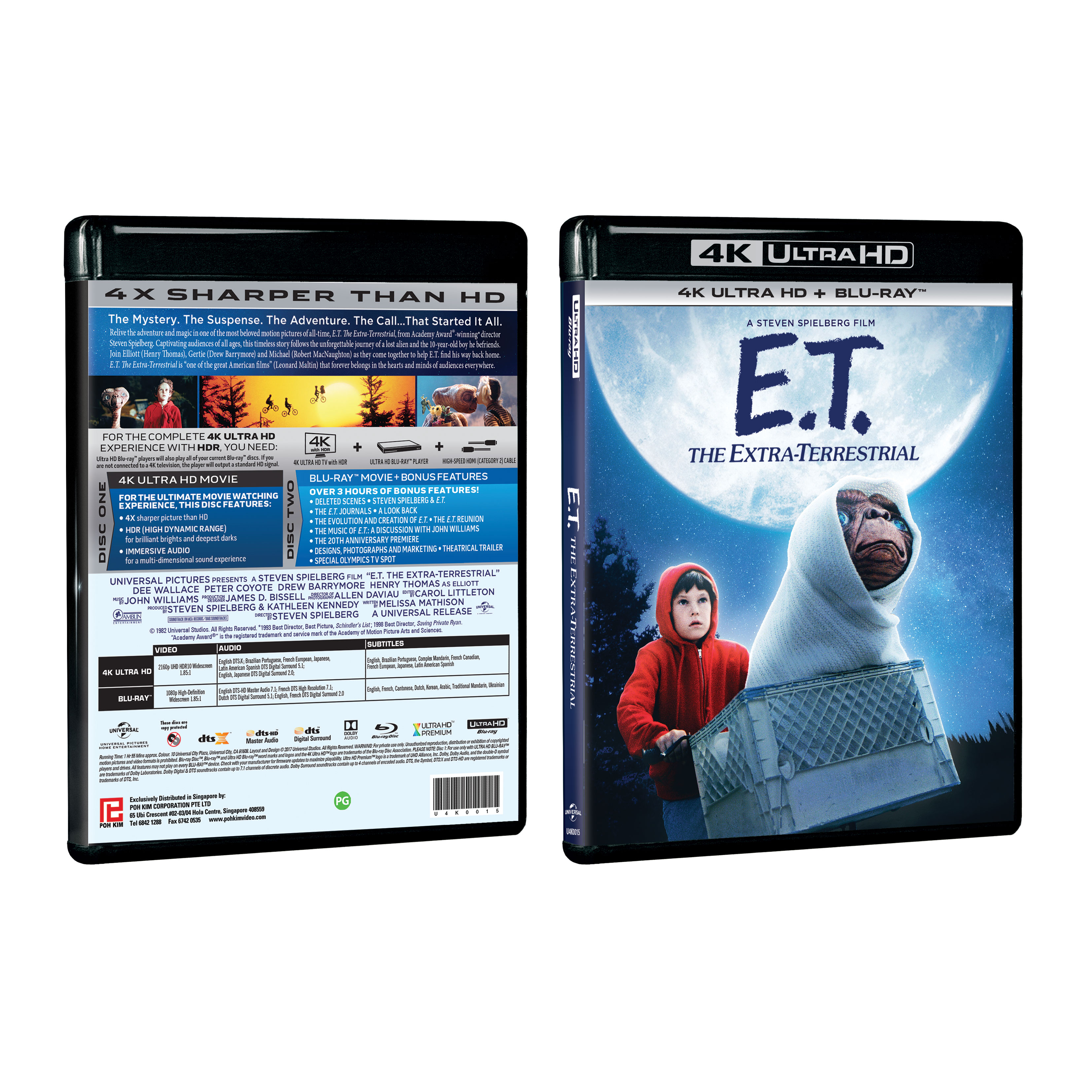 E T The Extra Terrestrial 4k Uhd Blu Ray Poh Kim Video E T The Extra Terrestrial 4k Uhd Blu Ray Poh Kim Video