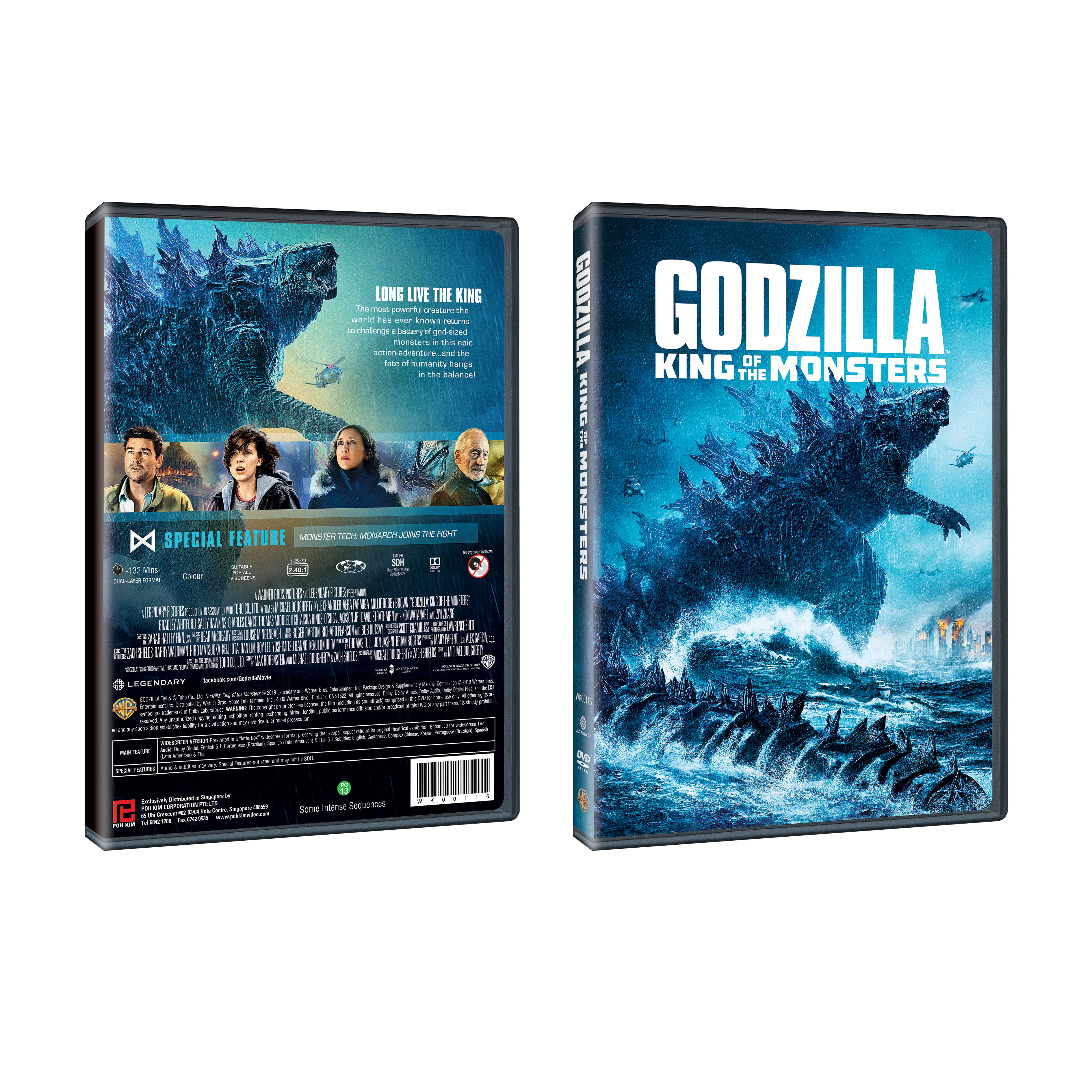 Cumplido República Pigmalión Godzilla King of Monsters (DVD) - Poh Kim Video