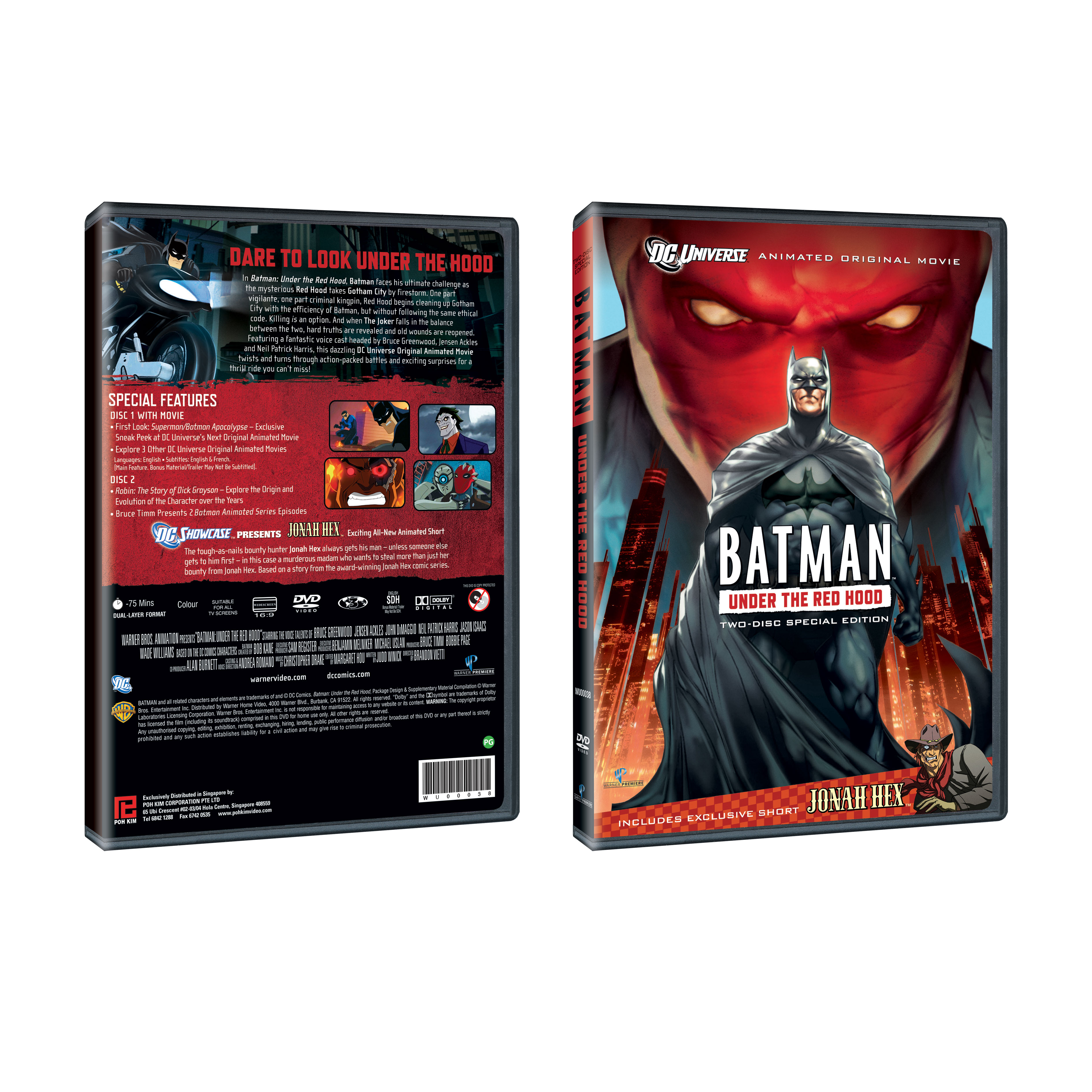 Batman: Under the Red Hood (2 Disc) (DVD) - Poh Kim Video