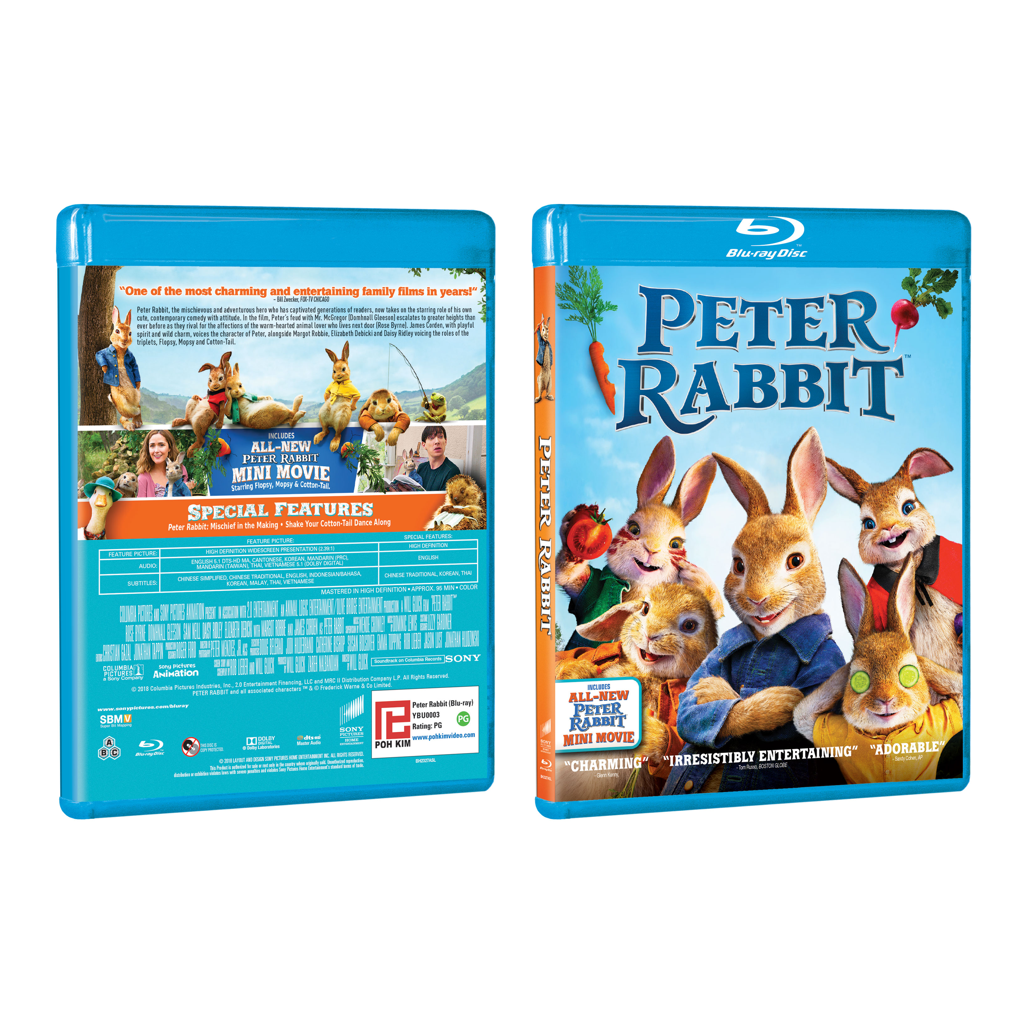 Peter Rabbit (Blu-ray) - Poh Kim Video