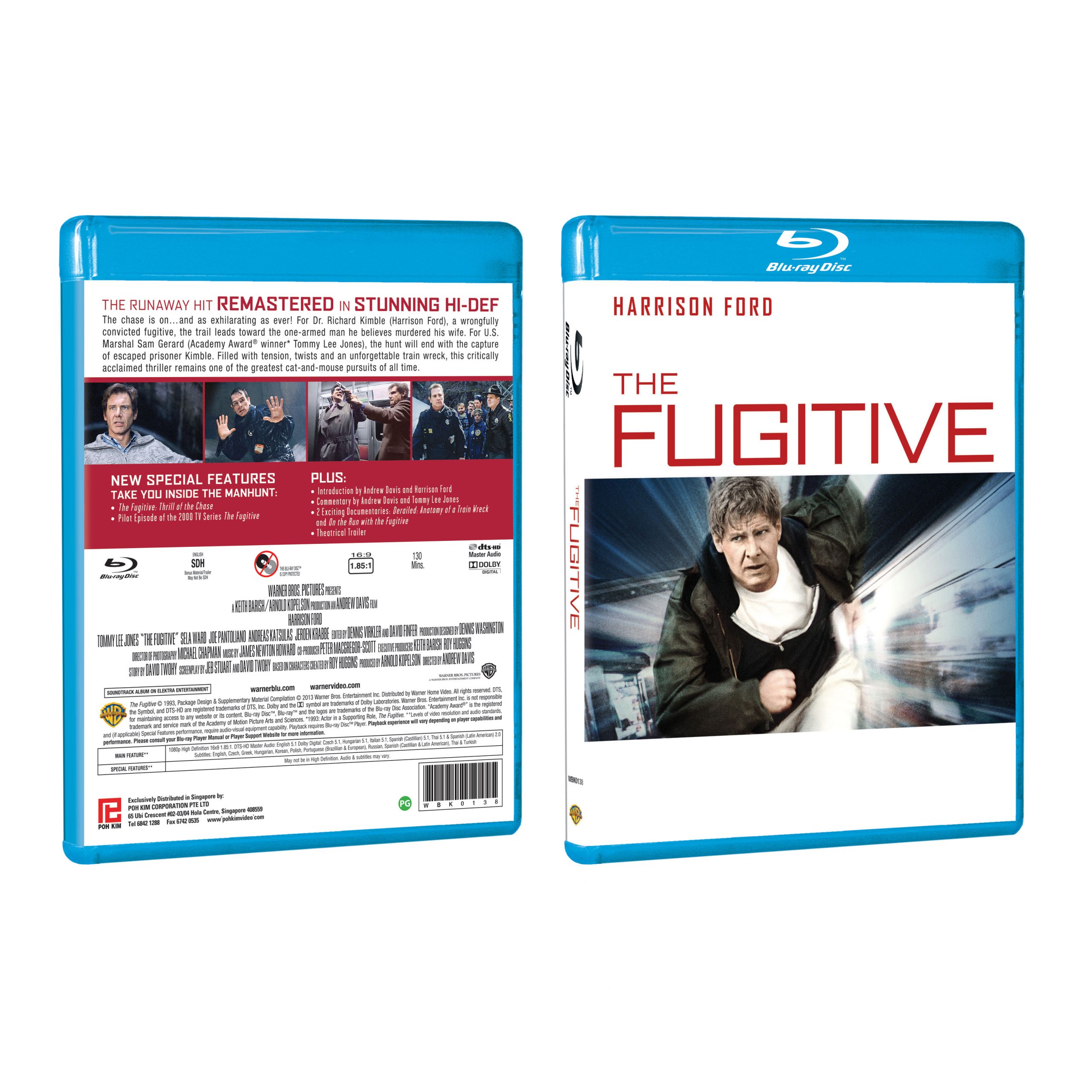 The Fugitive (1993) (Blu-ray) (Out Of Stock) - Poh Kim Video