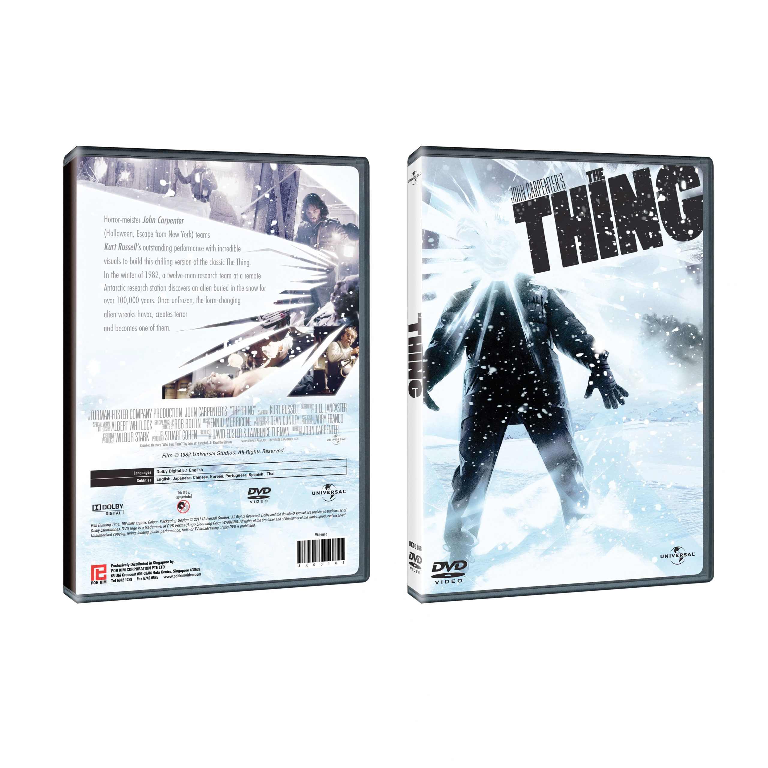 THE THING:John Carpenter　- Japanese original VHD VIDEO DISC