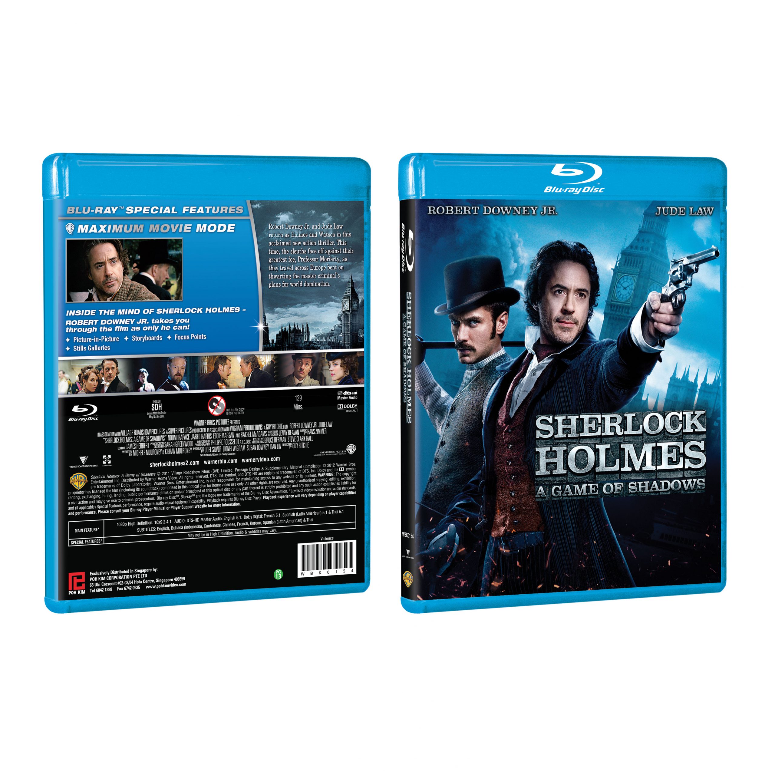 Focus bonus : Sherlock Holmes (DVD) 