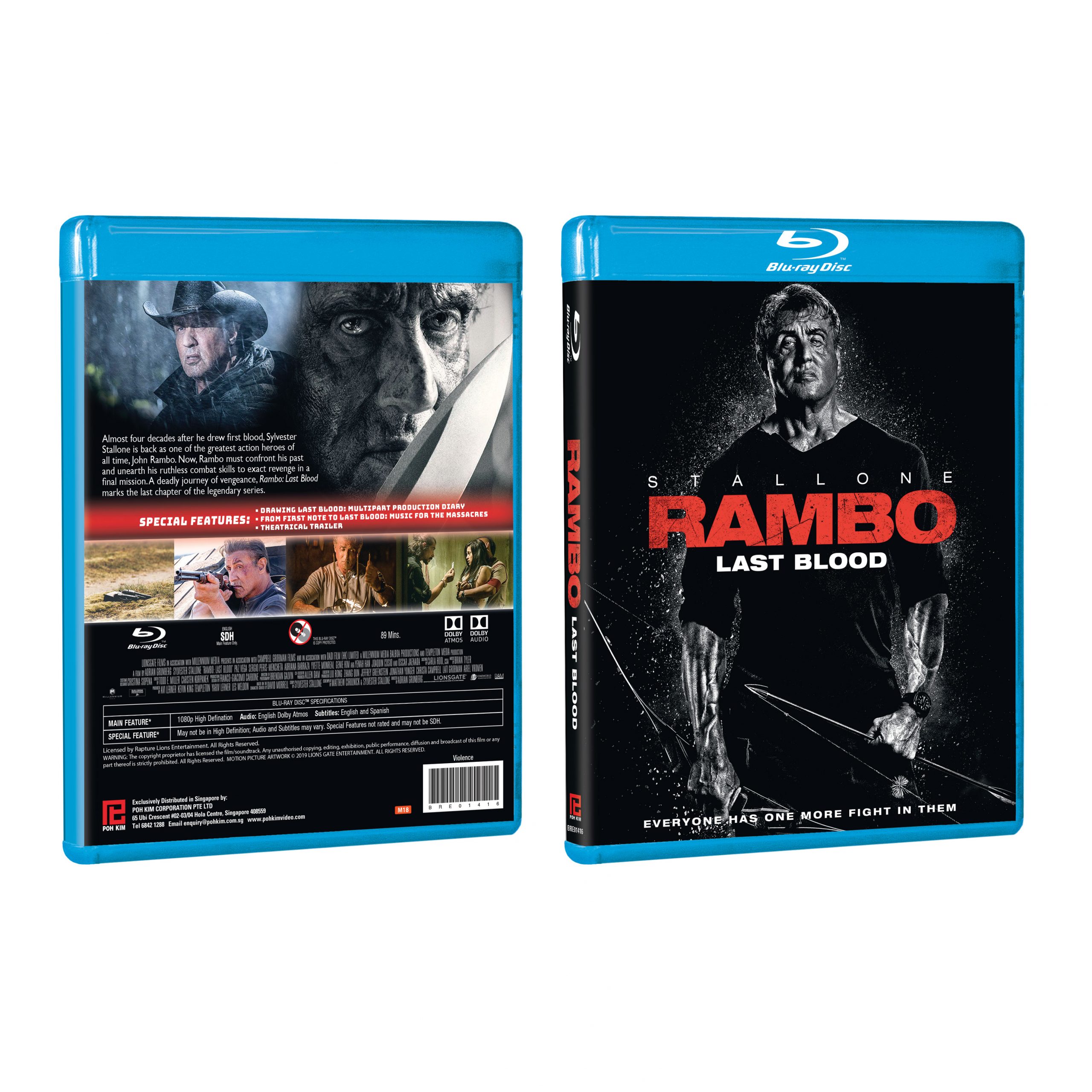 Rambo: Last Blood (Blu-ray) - Poh Kim Video