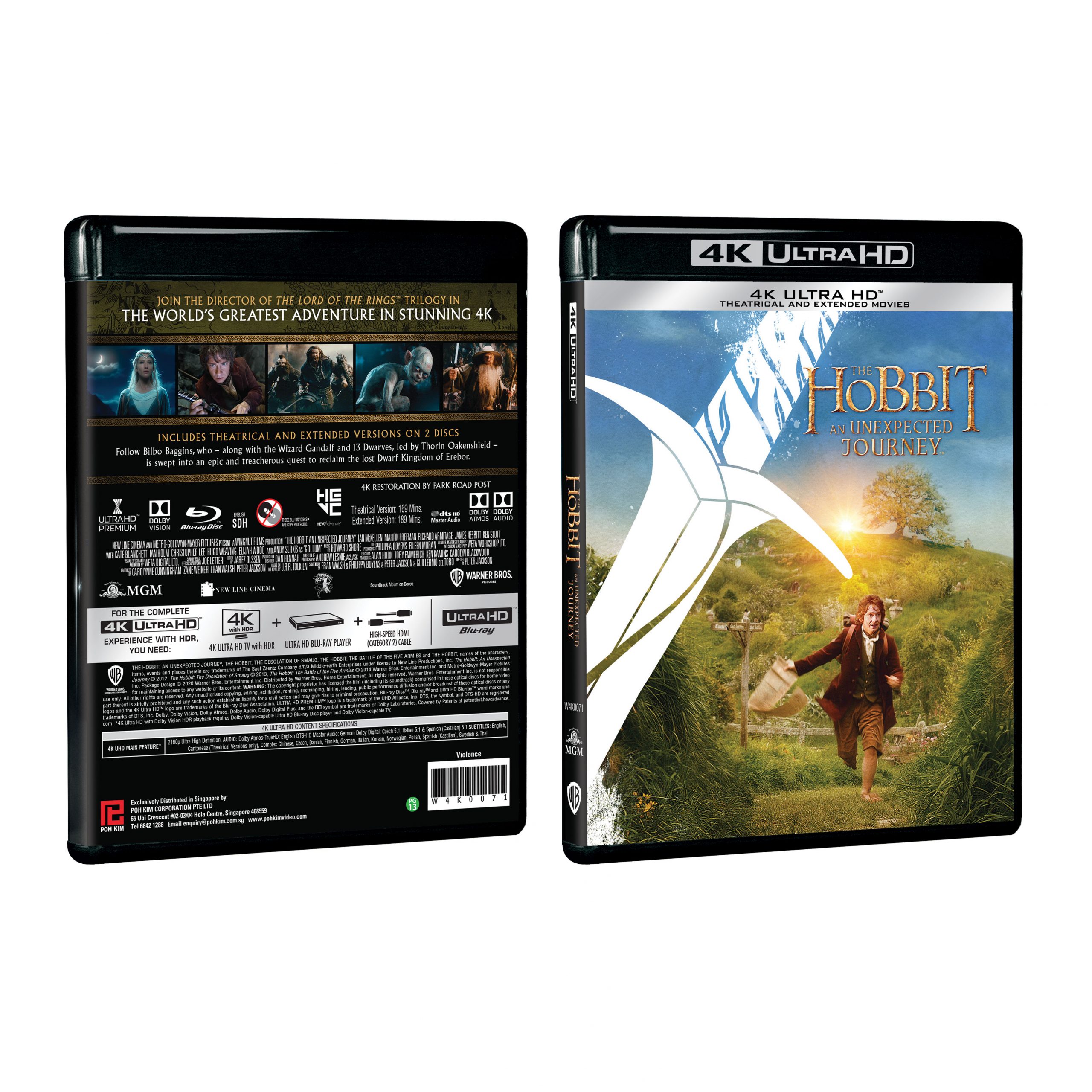 The Hobbit: An Unexpected Journey (4K UHD) Poh Kim Video