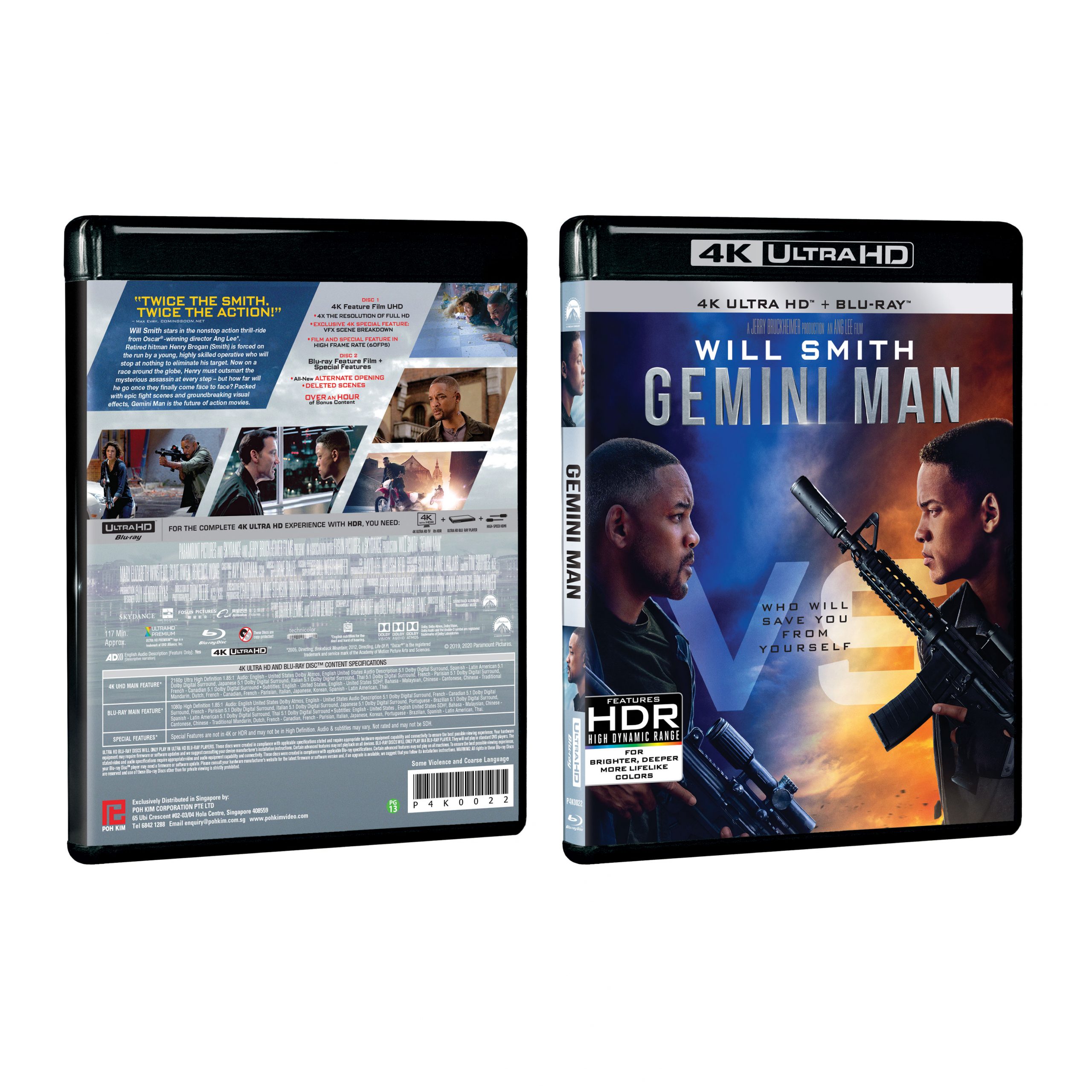 Gemini Man (4K UHD Blu-ray) Poh Kim Video