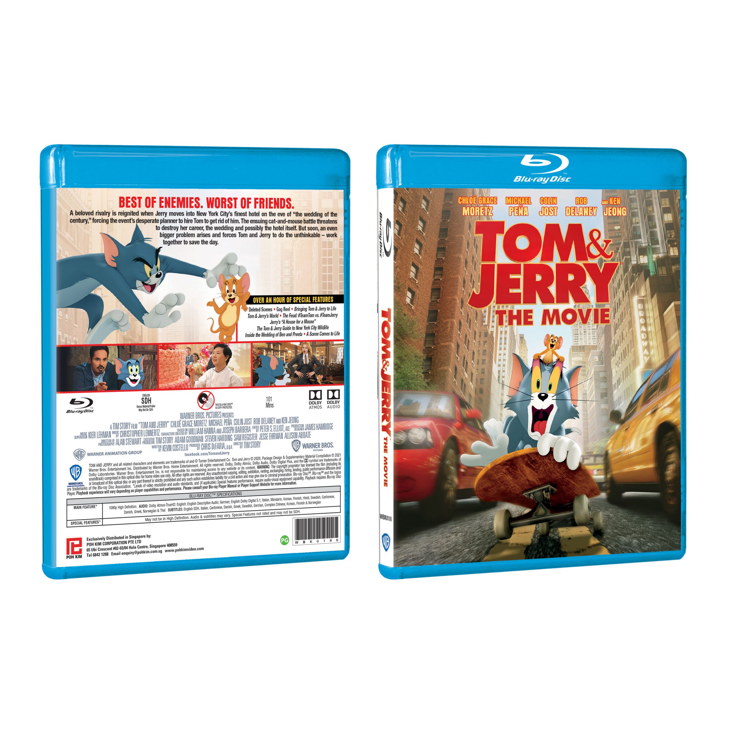Tom & Jerry (Blu-ray) Chloë Grace Moretz Michael Peña (UK