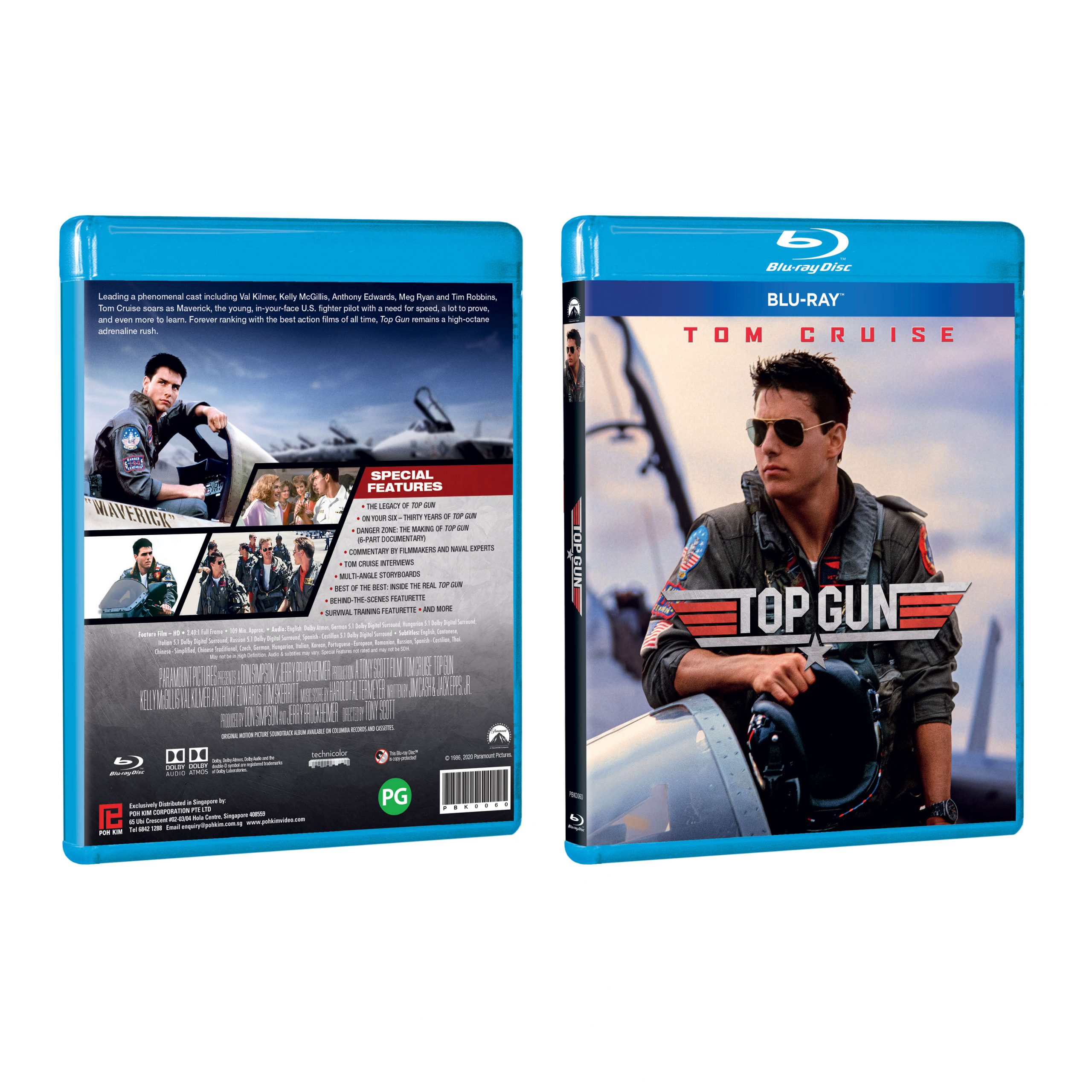 Top Gun (1986) (Blu-ray) - Poh Kim Video